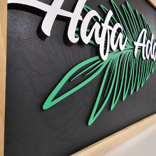 Hafa Adai Guam Welcome Sign