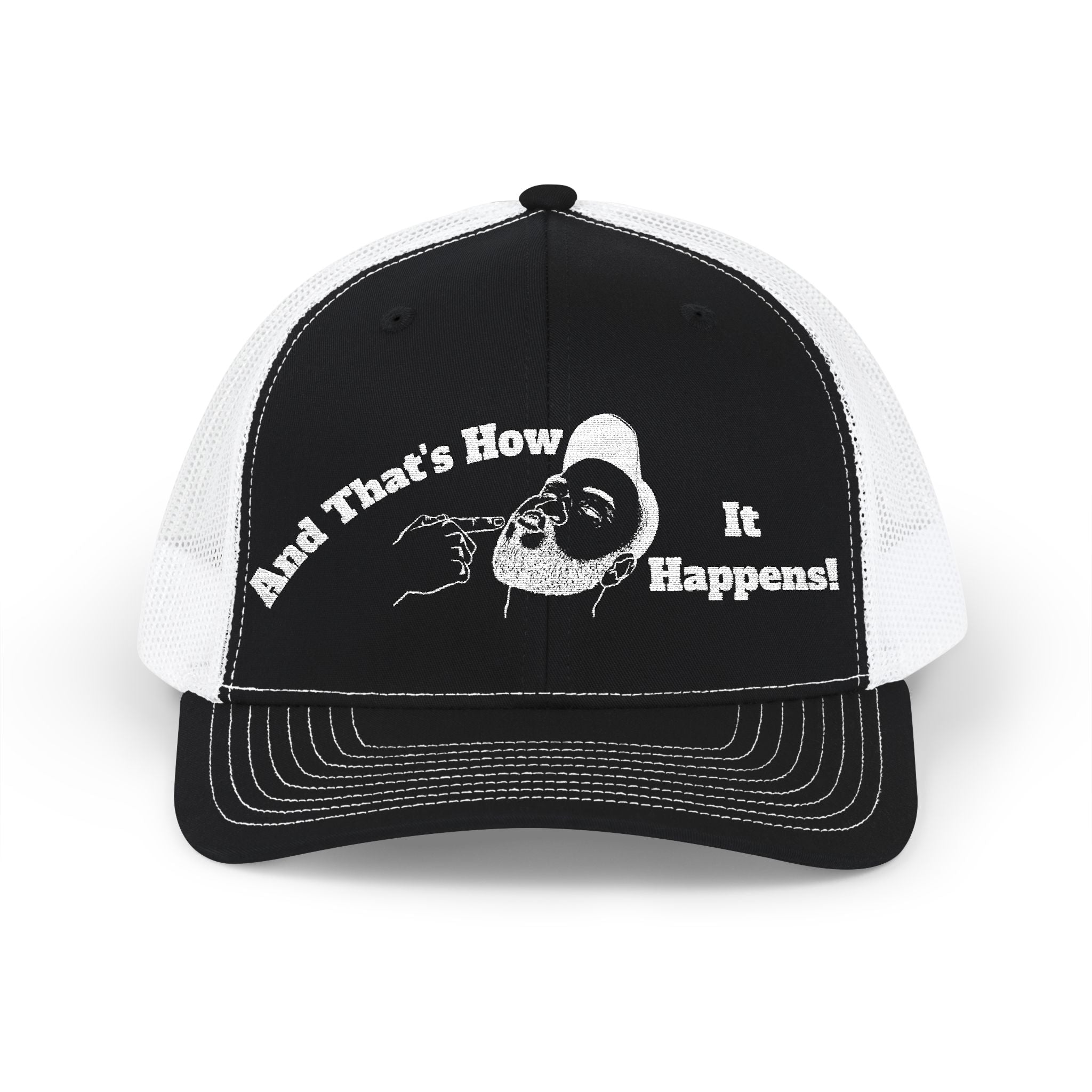 And That's How It Happens Logo Snap Back - Text Mod