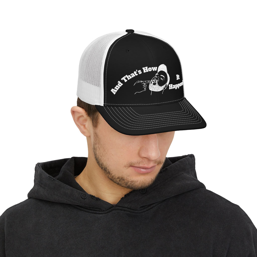 And That's How It Happens Logo Snap Back - Text Mod