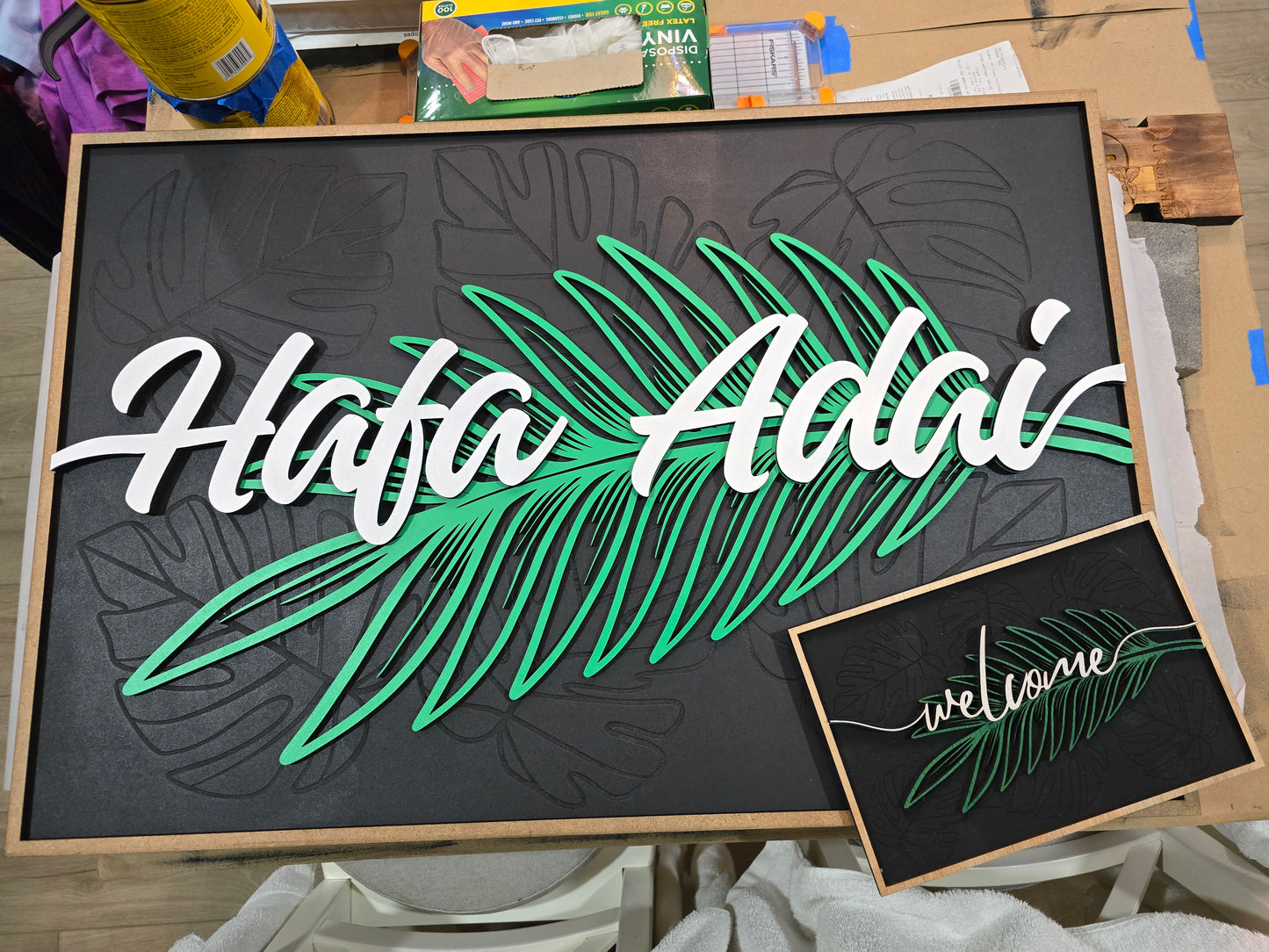 Hafa Adai Guam Welcome Sign