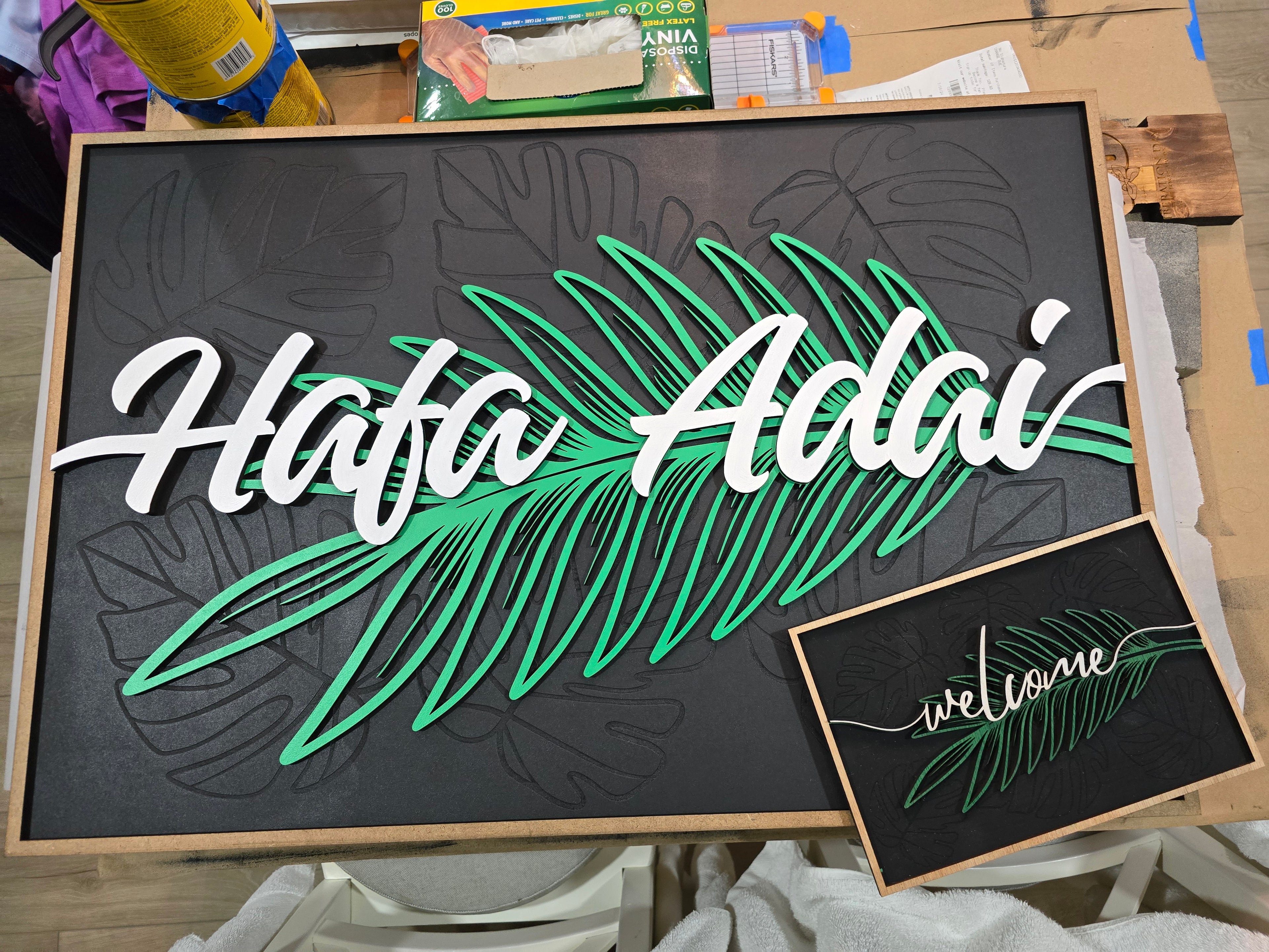 Hafa Adai Guam Welcome Sign