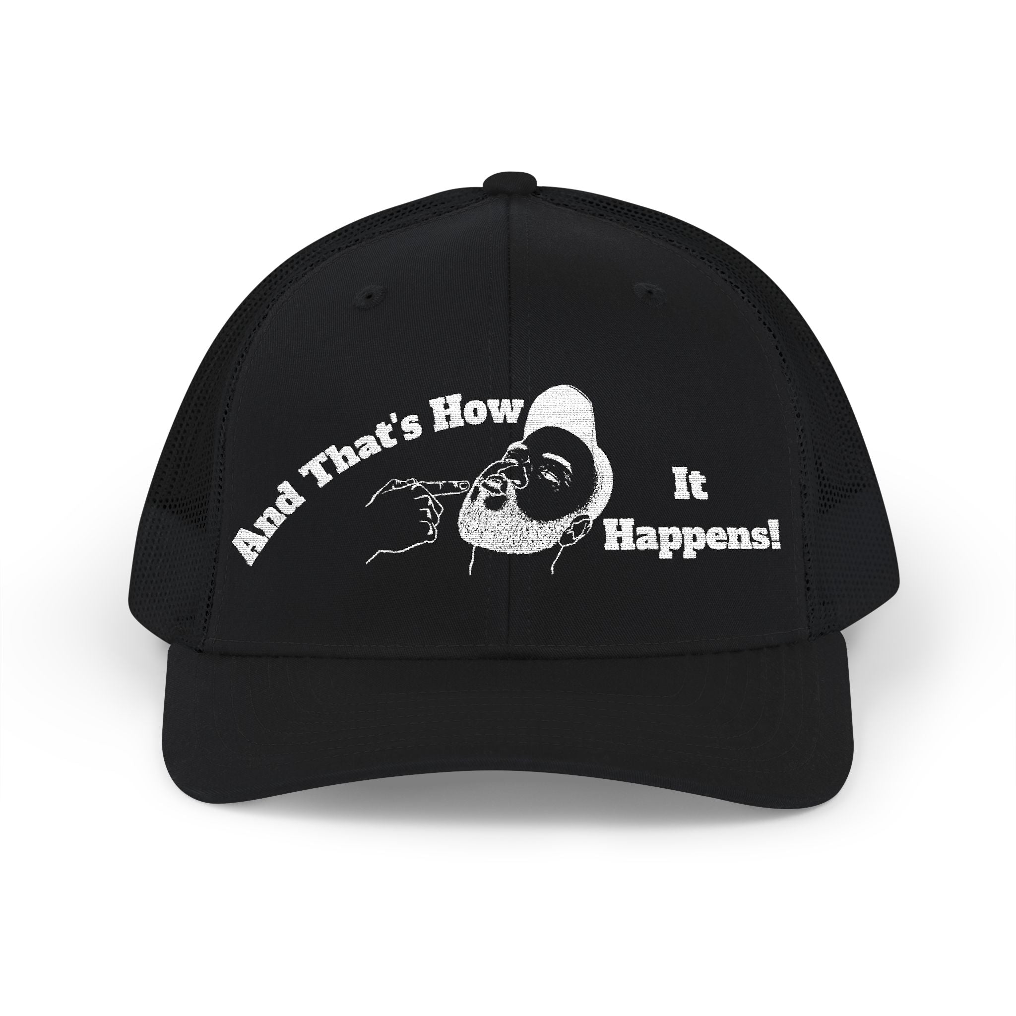 And That's How It Happens Logo Snap Back - Text Mod