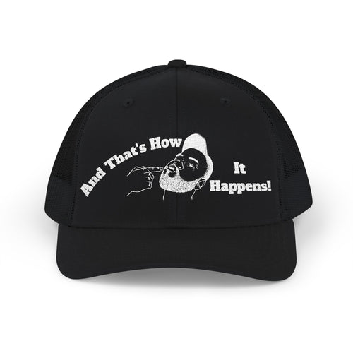 And That's How It Happens Logo Snap Back - Text Mod