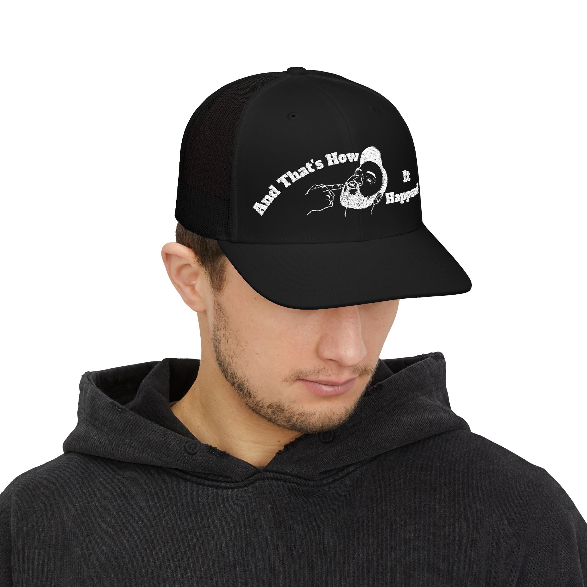And That's How It Happens Logo Snap Back - Text Mod