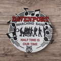 Marching Band Door Round decor