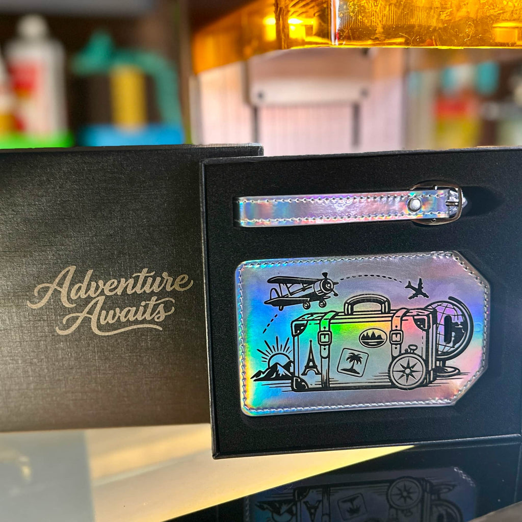 Engravable Laserette Luggage Tag