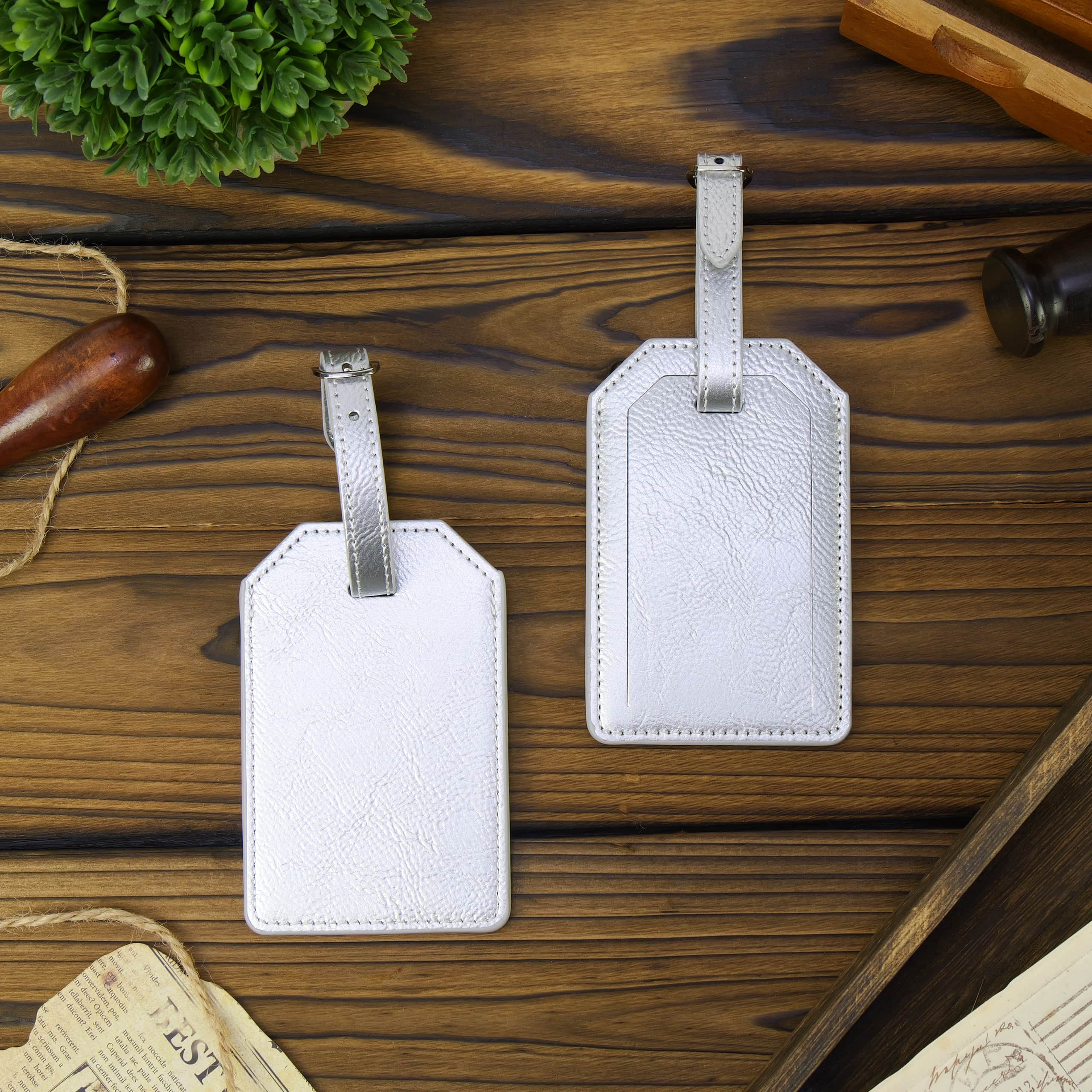 Engravable Laserette Luggage Tag