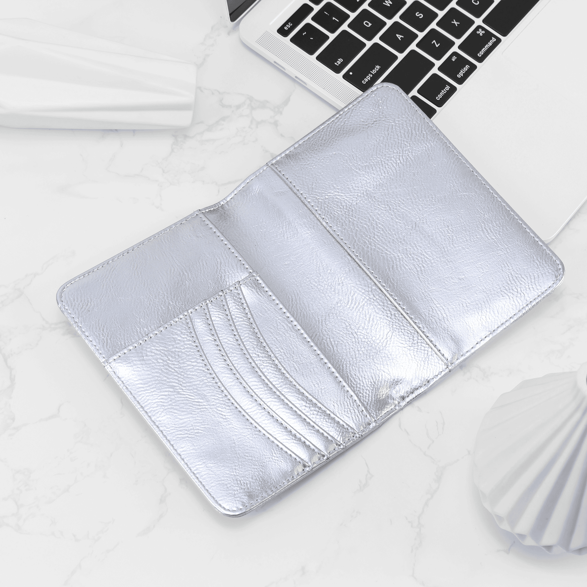 Engravable Laserette Passport Wallet