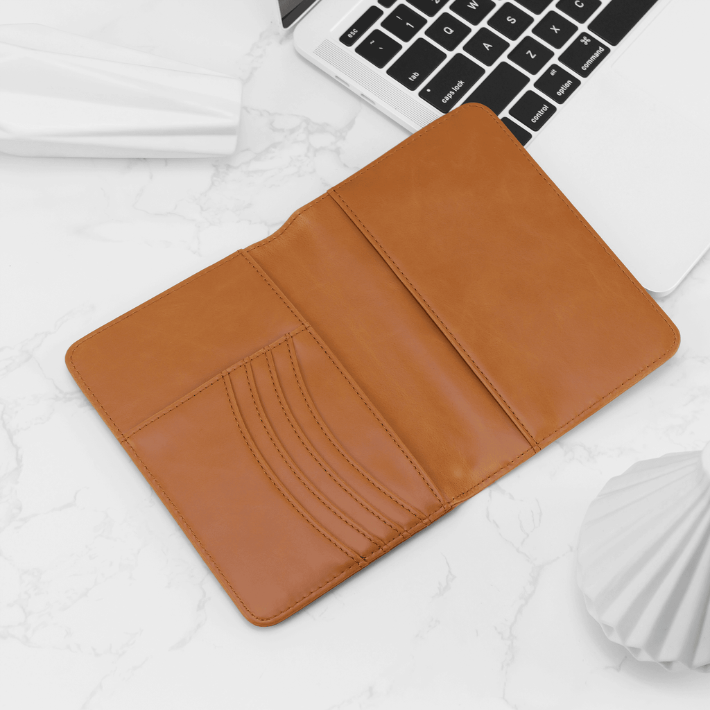 Engravable Laserette Passport Wallet