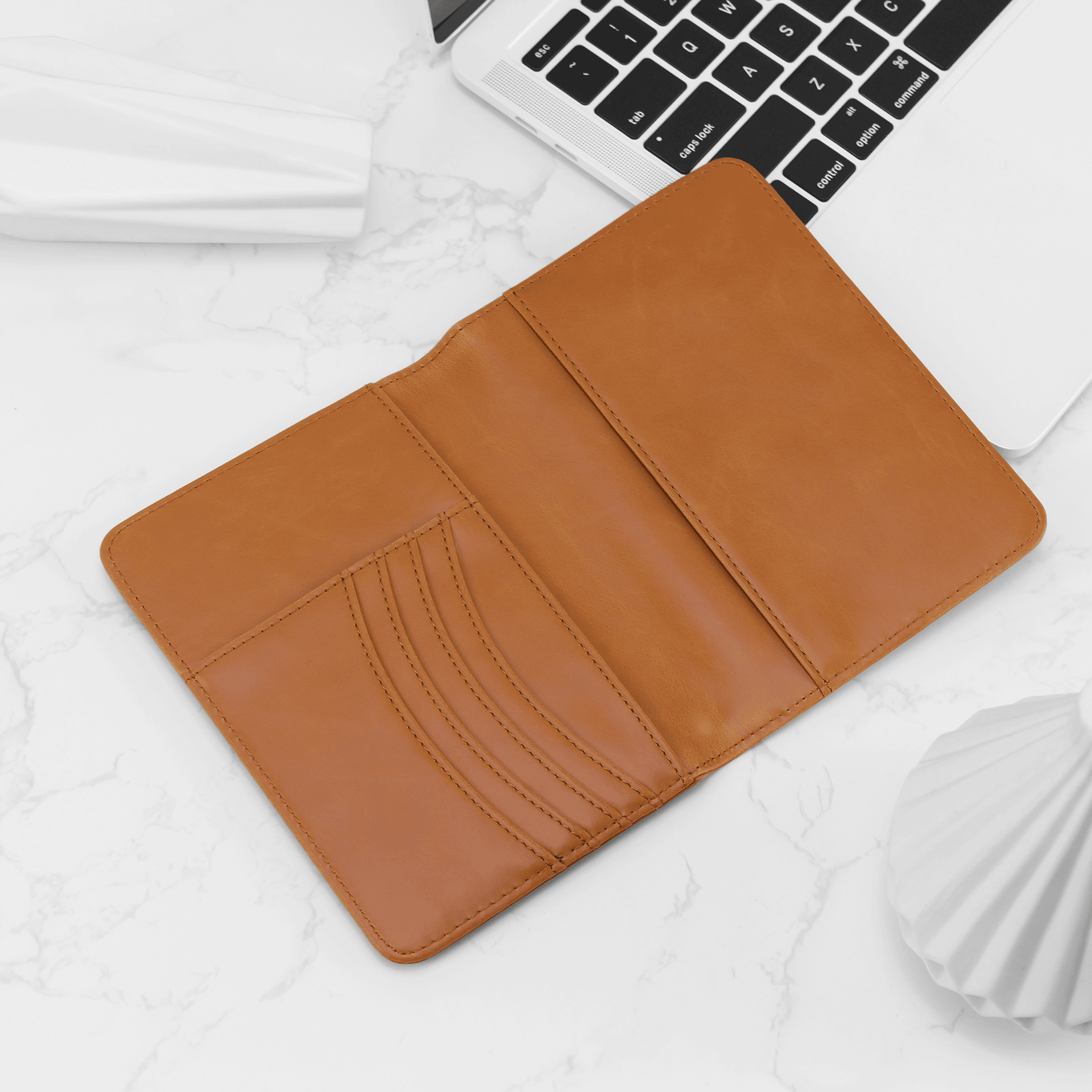 Engravable Laserette Passport Wallet
