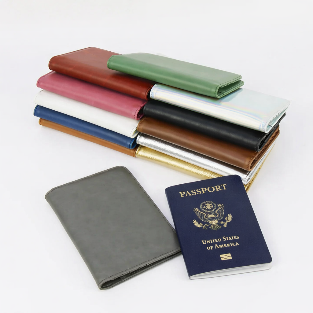 Engravable Laserette Passport Wallet