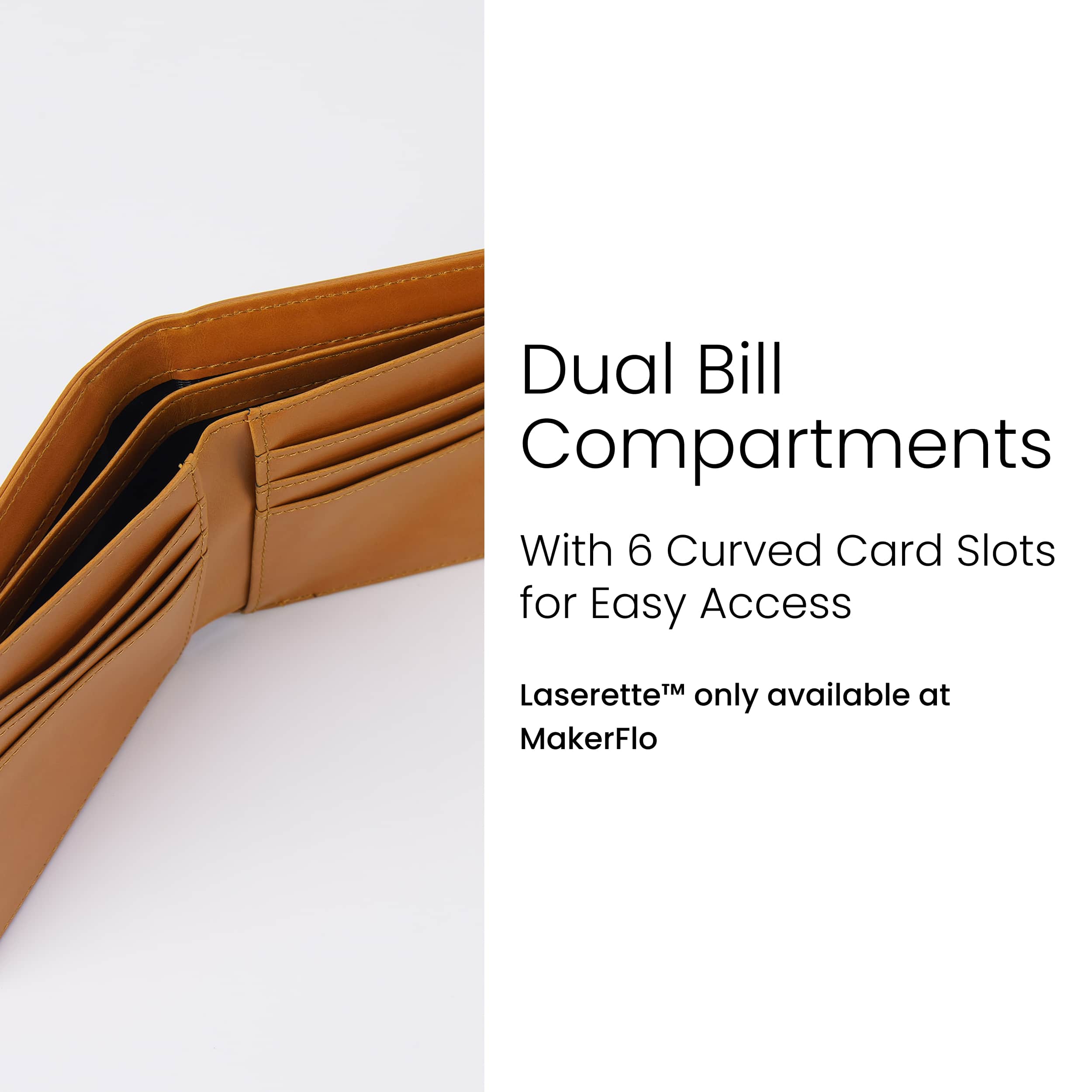 Engravable Laserette Wallet