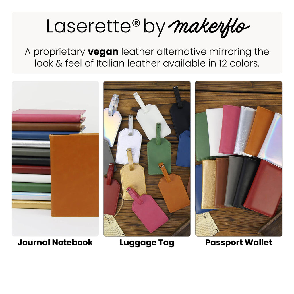 Engravable Laserette Luggage Tag
