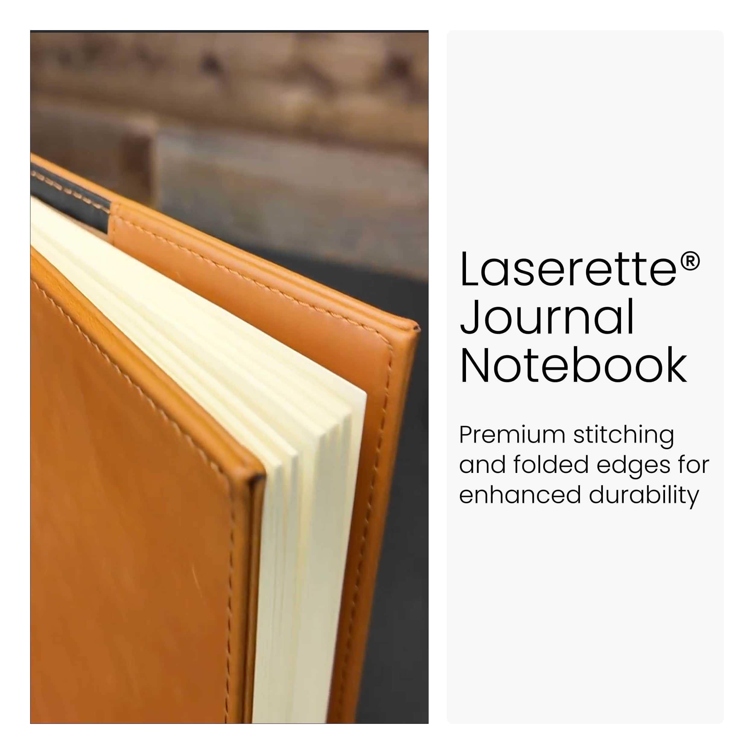 Engravable Laserette Journal Notebook