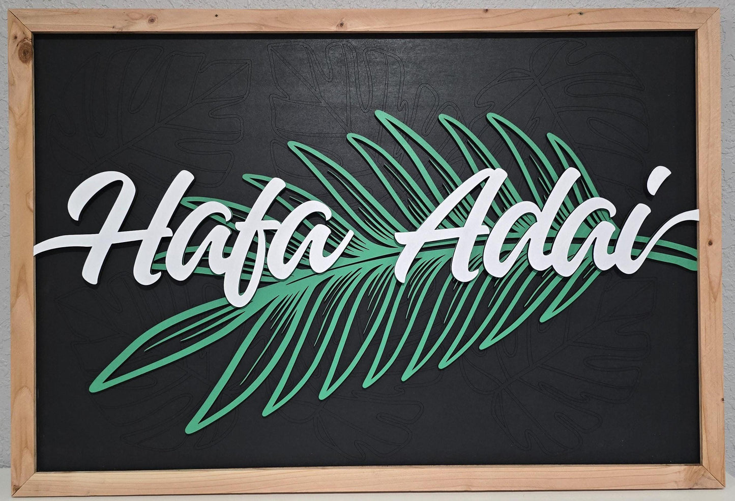 Hafa Adai Guam Welcome Sign