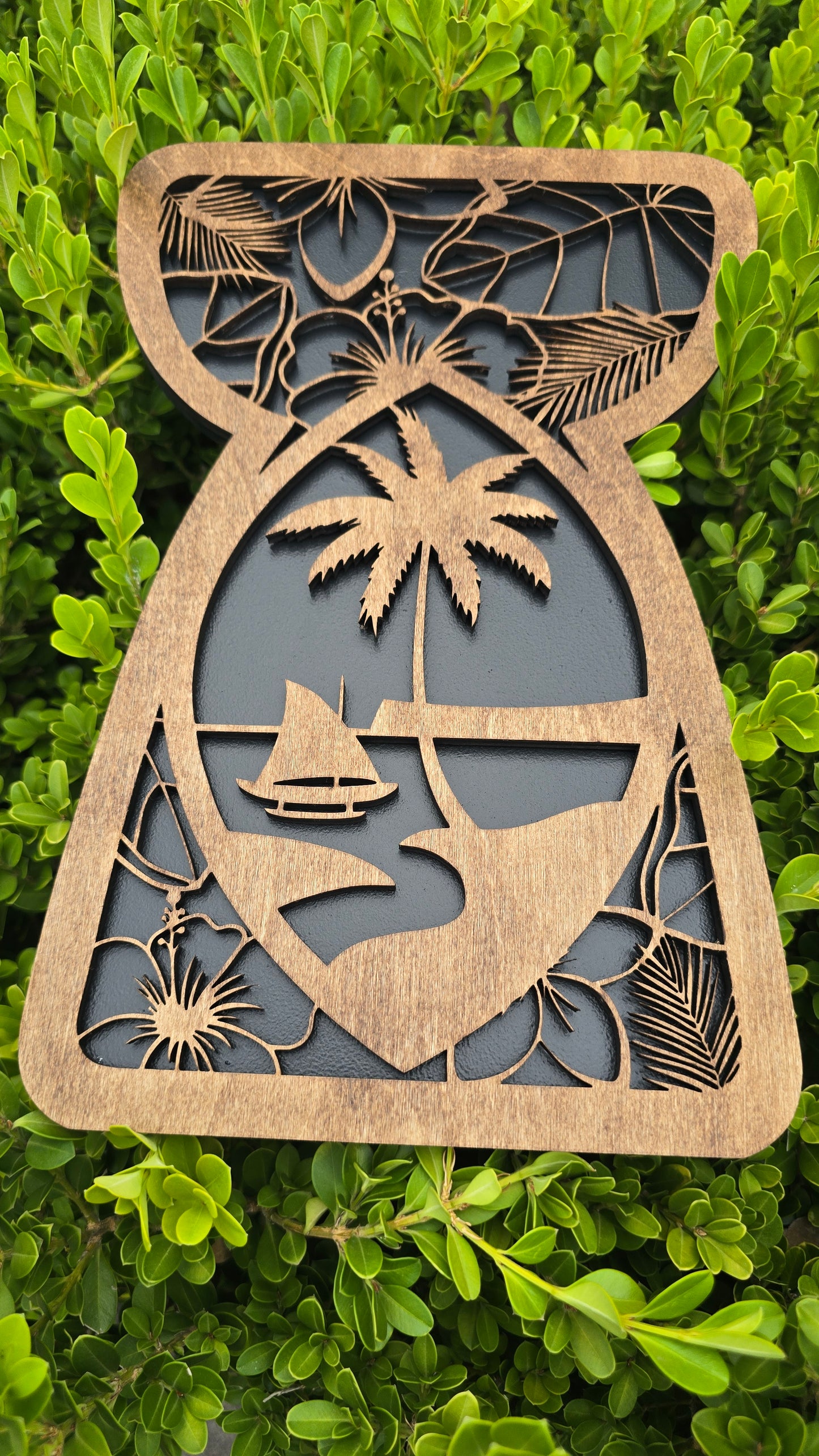 Guam Spirit Latte Stone Wall Art – 28" x 18.5"